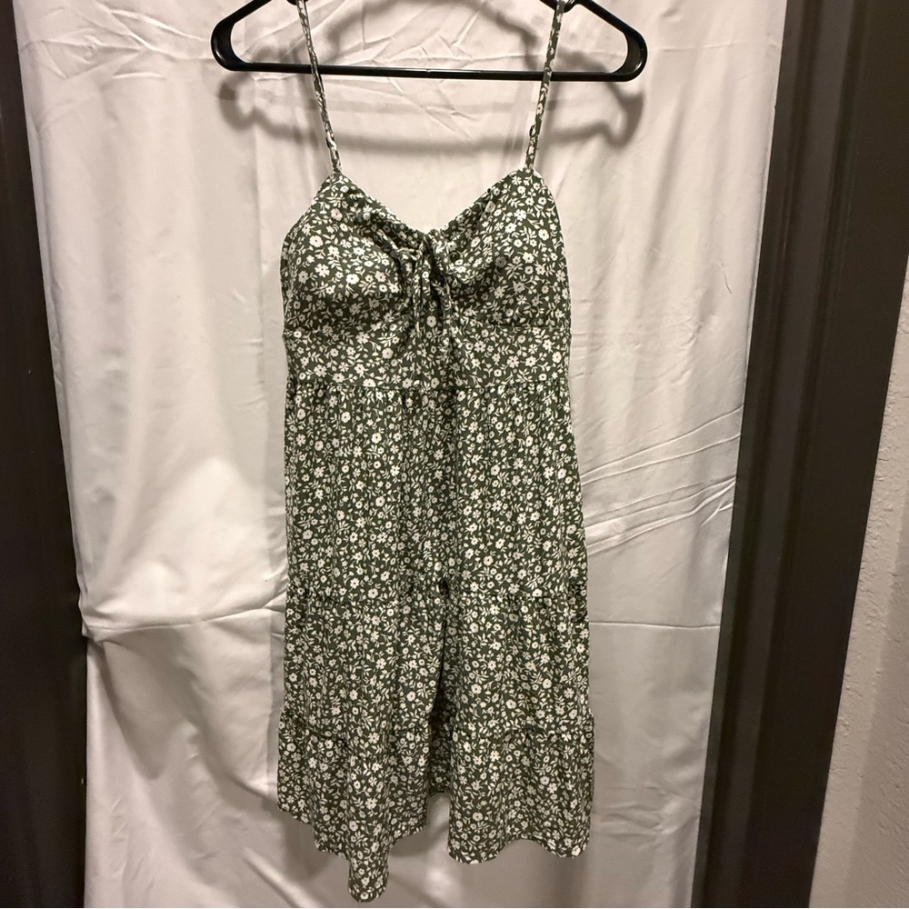 Floral Spaghetti Strap Dress